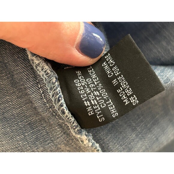 Tahari Linen Shirt - L - Picture 4 of 4